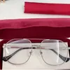 Lunettes de soleil ovales transparentes populaires pour hommes et femmes 1091 lunettes féminines unies tout-match boîte d'origine de qualité supérieure