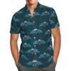 Mäns casual skjortor hawaii skjorta sommarknappen mens semester strand kort ärm 3d över hela tryckta mode färgglada hiphop-topsmen's