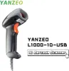 Yanzeo L1000 1D Lazer Kablolu Barkod Tarayıcı Taşınabilir Elde Taşınabilir USB Barkod POS POS REDERİ