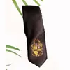 Berets Men Solid Skinny Neartie Fashion Casual Fit Tie