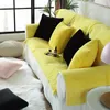 Chaves de cadeira de sofá macio de almofada de inverno de tecido grosso não deslizamento covendana sala de estar