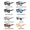 Sunglasses 2022 Women Fashion Square Big Frame White Black Shades UV400 Brand Designer Luxury V Sun Glasses Summer