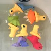 Jouets de bain dinosaure petit pistolet à eau salle de bain pour enfants bain piscine natation jouer jouet de pulvérisation