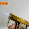 Nowy przylot mini nowatorski metal aomai lżejszy wiatroodporny pistolet cygara zapalniczka z pudełkiem podarunkowym 6171215