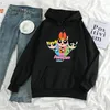 Dames Hoodies Sweatshirts Dames Hoodies Harajuku Sweatshirt Whoopass Girls Craig MacCracken Hoofdthema Einde Buttercup Power Puff Esthetische Bellota Las