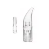 Osgree 흡연 액세서리 Arizer Air 2 Max Solo 2 14mm Female Hubble Bubbler Glass가있는 물 파이프 봉 어댑터