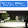 LED Flood Light Flood Light, 200W 400W 600W Ultra heldere buitenbodembeveiligingslamp 60000lm, 6500K Cool White, Waterproof IP65 voor tuin, tuin, feest, speeltuin