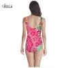 est Bohemian Tribal Totem 3D Print Fashion Senza maniche Sexy OnePiece Costumi da bagno Summer Ladies Beachwear Costumi da bagno 220617