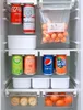 Containers Refrigerator Storage Rack Cola Beer Soda Cabinet Accessories Double Row Hanging Organizer Refrigerator Beverage Dispenser Racks Inventory