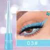 Cmaadu renkli sıvı eyeliner mavi su geçirmez uzun ömürlü göz kalemi elmas mat jel kozmetik