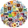 50pcs World Football Squate Board Naklejki do samochodu Dziennik Telefon Laptop dla dzieci zabawki DIY