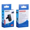 Caricatore per auto F7 Trasmettitore FM Bluetooth Doppia porta USB di ricarica rapida Tipo C Porte PD Luci d'atmosfera colorate regolabili Vivavoce o ricevitore Lettore MP35597536