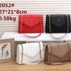 Designer bags Leisure Women's 2022 New Korean Fashion Versatile Chain One Shoulder Msenger Bag Small Square Large Capacity Tote Bag Factory Promotion