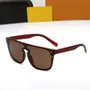 Lunettes de soleil carrées design avec lunettes de soleil Lettre pour femme Marque luxe Lunettes de soleil Femmes Hommes nuances Unisexe Voyager Lunettes de soleil Plage sonnenbrille eyewea