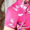 Etnische kleding cheongsam lange jurk moderne plus size Chinese qipao klassieke vrouwen satijn oriëntale bruid trouwjurken avond feestetnic