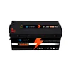 LifePo4 Battery inbyggd BMS Display 24V 150AH Anpassad acceptabel storlek för, golfvagn, gaffeltruck, utomhuscamping, campervan