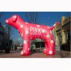 Factory Direct Sales Air Blown Animal 13 Feets Altura Pink Dog para Exposição de Publicidade