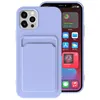 Candy Color Card Slot Wallet Phone Cases For iPhone 13 11 12Pro Max XS Mini XR X 8 7 Plus Soft Silicone Shockproof