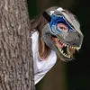 3D Dinosaur Mask Role Play Props Performance Headgear Jurassic World Raptor Dinosaur Dino Festival Carnival Gifts 220707