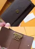 6 key case brands women credit card holder wallet designers leather keybag mini fashion man coin purse with box M62630 M60701 N62630 N41624