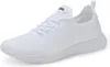 Herrsportskor Fashion Light Leisure Walking Shoes Sticked Mesh Lämplig för att Jogging Gym