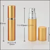 Party Supplies 5Ml Spray Per Bottle Portable Metal Case Mini Pers Sub-Bottling Compact Atomizer Scent Travel Refillable Cosmetic Drop Delive