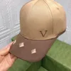 Mens Baseball Cap Fashion Dome Hats Hats Projektant Nowatorskie czapki dla mężczyzny Woman Projekt liter