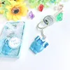 Vêtements porte-clés rose fille et bleu garçon porte-clés bébé douche faveur porte-clés boîte-cadeau emballage
