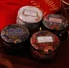 Duft Kerze Jar leere Runde Blechdecke DIY Handgemachte Kerze Tee Food Candy Tablet Zubehör Aufbewahrungsbox mit Deckel Seaway ZzF14299