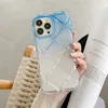 Fundas de teléfono transparentes con gradiente de diamante para iPhone 13, 11, 12 Pro Max, cubierta trasera transparente de lujo a la moda, a prueba de golpes, Anit Fall