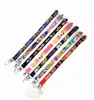 Cell Phone Straps & Charms 10pcs Japan cartoon Keys Mobile Lanyard ID Badge Holder neck Rope Keychain for girls wholesale Party Good Gifts 2022 #80