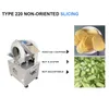 Automatische groentesnijdende machine elektrische aardappel ui wortel gember slicer commerciële shredder multi -functie snijder