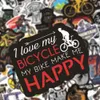 50 stks / partij Auto Stickers Graffiti Outdoor Riding Geschenken Voor Kinderen Skateboard Waterfles Notebook Laptop Decor Helm Fiets Sticker PVC Guitar DIY Decals