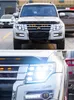 Car Accessories Headlight for Pajero V97 LED Headlights 2006-2020 V93 V95 V87 LED Dynamic Turn Signal Lamp Angel Eye Running Lights