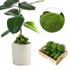 30 pçs 3 tamanhos decoração falso verde musgo rochas falsas para diy arranjos florais jardim e artesanato decoração de casa 220721