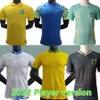 2022 2023 Camiseta de futbol PAQUETA COUTINHO Brésil Jersey de football Maillots de football du monde Coupe FIRMINO Brasil maillots MARQUINHOS VINI JR