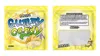 Boş 500mg 600mg Ambalaj Torbaları Sakızlı Şeker Edibles Şeker Koku Kanıtı Yeniden Elde Edilebilir Fermuar Paket Çantası