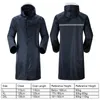 Men's Jackets Men's Unisex Adults Waterproof Raincoat Long Trench Womens Mens Rain Coat Jacket Men Black Camping Rainwear