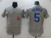 Film College Baseball indossa maglie cucite 5 CoreySeager Slap Tutto cucito Numero Nome Away Sport traspirante Vendita Uomo di alta qualità