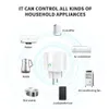 TUYA Smart Plug WiFi Socket WiFi EU 16A Power Monitor 220V Funzione di temporizzazione Smart Life Control Funziona con Alexa Google Home Alice2209455770