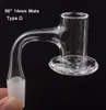 Pełna spoina fazowana krawędź Terp Slurper Blender palenie 14mm kwarcowy Banger 4 style paznokci do dab rig szklane bonga