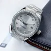 Watchsc - 41 мм 36 мм часы автоматические механические мужские женские безель из нержавеющей стали женские водонепроницаемые светящиеся наручные часы с бриллиантами