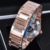 6 Types Men039s Luxury Automatic Mechanical Watch Rose gold Case Black dial Stainless Steel bracelet Requin NX Classic Fasion B3300899