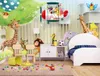 Niestandardowa tapa 3D Mural Animal Paradise Pól dla dzieci Mural Tło Tło Wall Domowe Dekor Tapety Papel de Pareede Ulepszenie