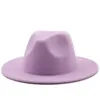 Fedora Hoed Vrouwen Hoed Winter Luxe Man Hoeden voor Vrouwen Mode Formele Bruiloft Versieren Kameel Panama Cap HCS144