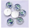 20PC/lot Travel Round Globe charm Floating Locket Charms Fit For Glass Living Magnetic Memory Lockets