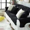 Chaves de cadeira de sofá macio de almofada de inverno de tecido grosso não deslizamento covendana sala de estar