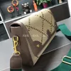 Top Marmont multicolor avondtassen kleine canvas schouder vrouwen regenboog canva ketting crossbody tas luxe messenger tassen dames portemonnee