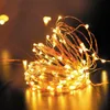 Strings USB 3M LED Copper Wire Mini Multi Color Christmas Fairy String Light Wedding Halloween Decorações de árvore ao ar livre Lâmpada iluminada