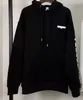 مناسب إلى 150 كجم من مصممي النسائية من الرجال بالإضافة إلى حجم Terry Hoodies Man Sweatshirts Men's Luxurys Clothing Wited Black White L286V